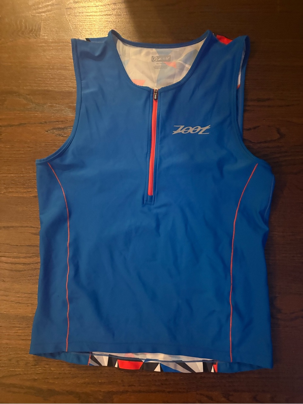 Zoot Royal Blue Sleeveless Biking Tank